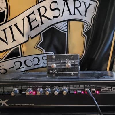 Gallien Krueger  RL250 with footswitch image 4
