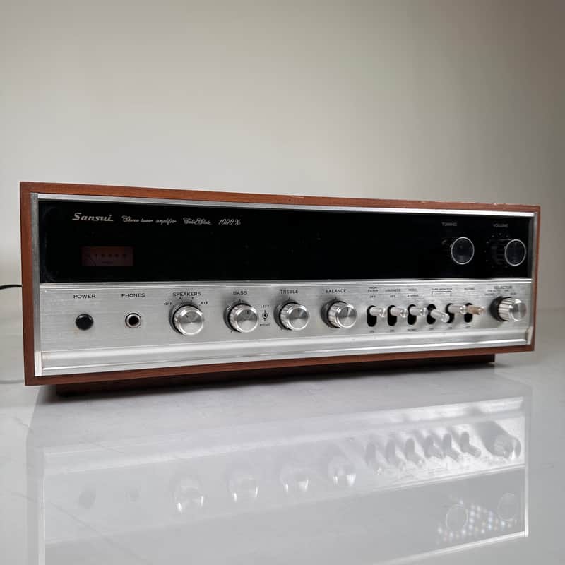 Vintage Sansui 1000X, 28W AM/FM Stereo Receiver Bild 1