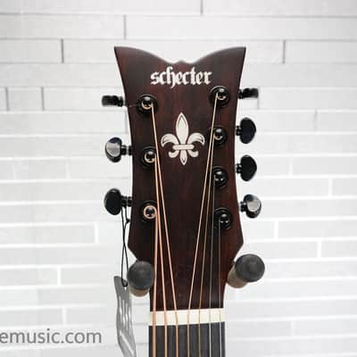 Schecter Regulo Caro-7 Acoustic - Satin Black image 18