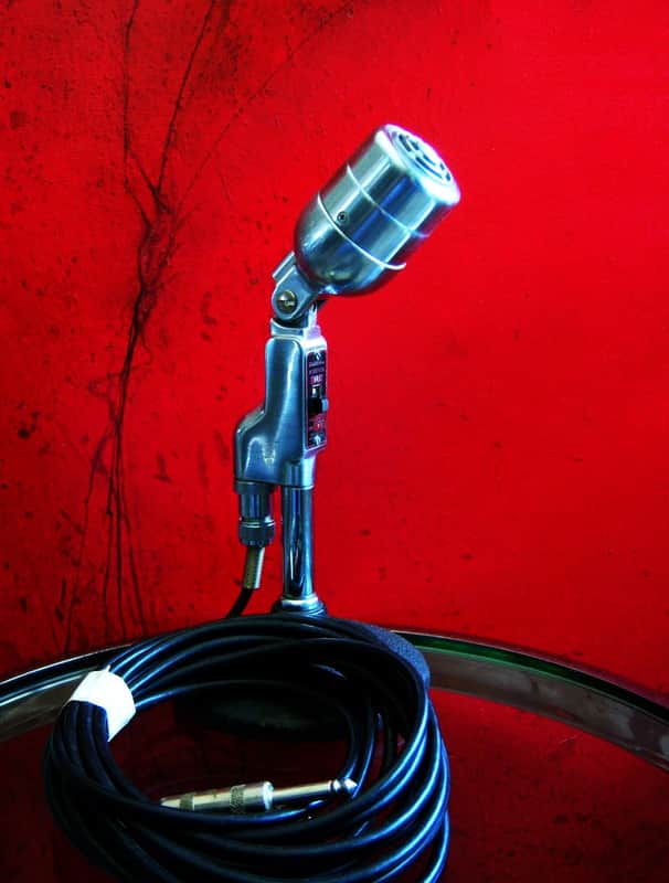 Vintage 1940's Electro-Voice 630 Omnidirectional Dynamic Microphone Low Z w cable 636 605 606 640 image 1