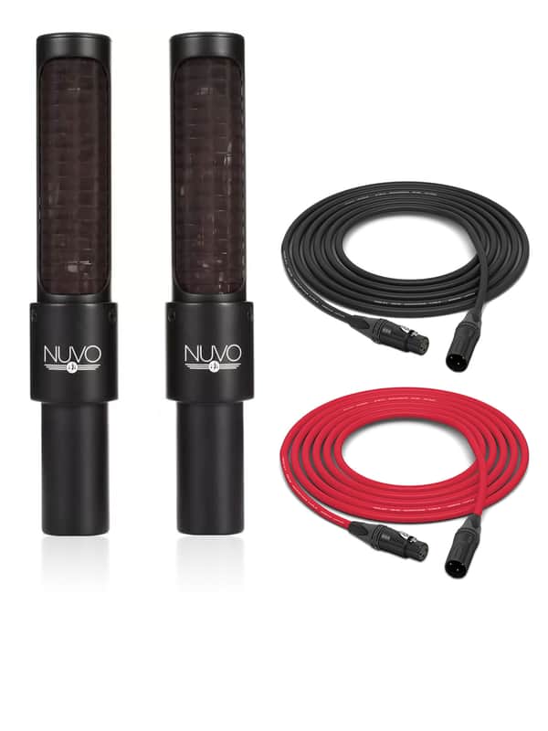 AEA Nuvo N8 Stereo Mic Kit | Phantom Powered Ribbon Microphone (Stereo Pair) image 1