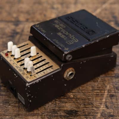 Boss GE-7B Bass Equalizer (Black Label) 1992 - 1995 - Brown image 3