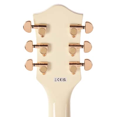 Gretsch G2655TG Streamliner Center Block Jr. Double-Cut LTD Vintage White w/Bigsby LTD image 7