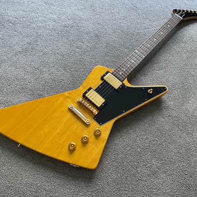 Gibson Custom Shop 1958 Explorer Korina - Black Pickguard image 3