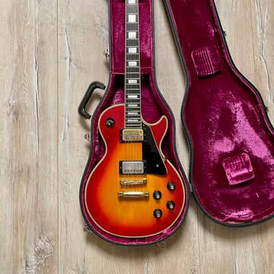 Gibson les paul custom 1973 - sunburst image 4