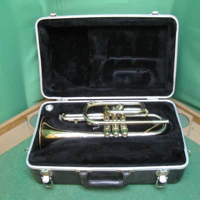 Olds Special Cornet 1963 2-Tone Bell - Reconditioned - Case & Olds 3 Mouthpiece image 4