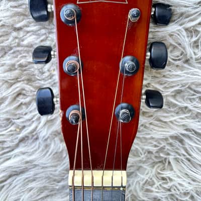First Act Acoustic student guitar, travel, mini 80’s - Burst image 3