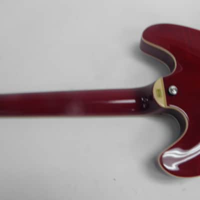 Hagstrom Tremar Viking Deluxe 2023 - Cherry Red image 11
