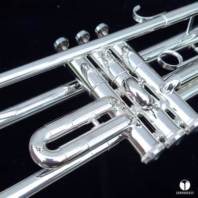 Beautiful Getzen Eterna Severinsen Model trumpet case mouthpiece gamonbrass image 12