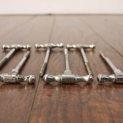 Pearl 5" Bass Drum T Rods 6pk Vintage 1970's MIJ image 2