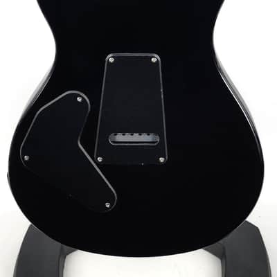 PRS SE Custom 24 Semi-Hollow Piezo, Charcoal Burst Carved Maple Top Serial #: CTIG064900 image 7