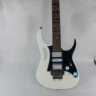 Blue Mirror Front route HSH Pickguard fits* Ibanez (tm) Jem JR image 3