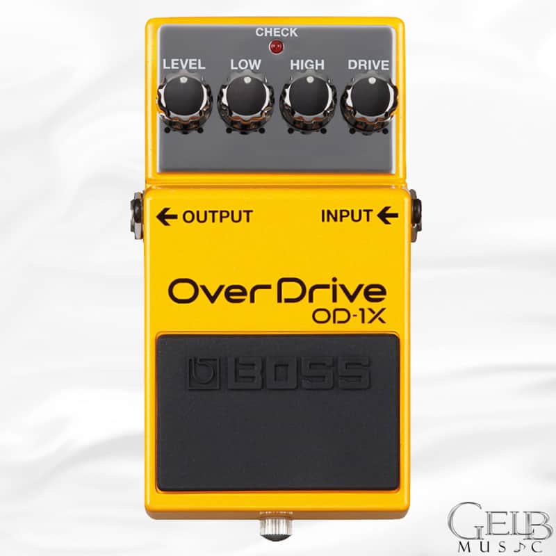 Boss OD-1X OverDrive Special Edition BOSS Pedal Effect with Premium Tone image 1