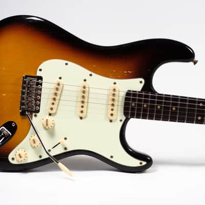 Freakaster Stratocaster Sunburst, Relic Bild 2