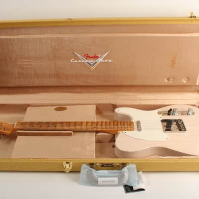Fender Custom Shop 1959 Telecaster Journeyman Relic 1-Piece Rift Sawn Maple Neck Fingerboard Aged White Blonde image 12