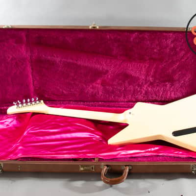 1997 Gibson Explorer ’76 Reissue – Classic White | Original Case | Vintage Patina image 4