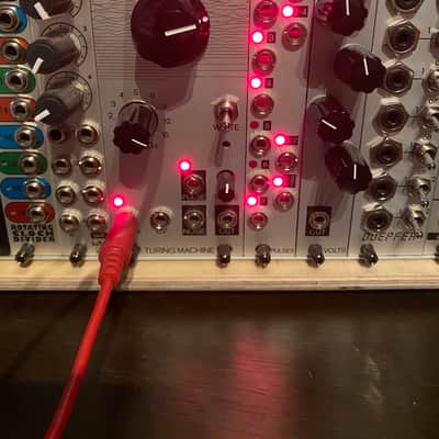 Music Thing Modular Turing Machine MKII With Pulses And Volts Expanders - Silver image 14