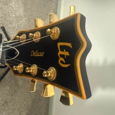 ESP LTD EC-1000 with Ebony Fretboard 2006 - Present - Vintage Black image 7