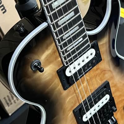 Dean Dean Thoroughbred Select Floyd Quilted Maple 2021 - Natural Black Burst image 4