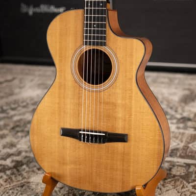 Taylor 112ce-N Nylon Grand Concert Acoustic/Electric Guitar with Gig Bag image 3