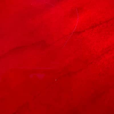 Left Handed DeArmond Starfire Crimson Red Transparent 1999 image 8