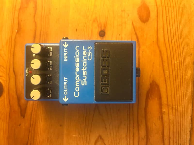 Boss CS-3 Compression Sustainer 1986 (six digit serial) image 1