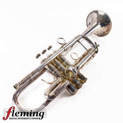 Bach Stradivarius 229GH Professional C Trumpet - Heavyweight Gold Brass Bell image 4