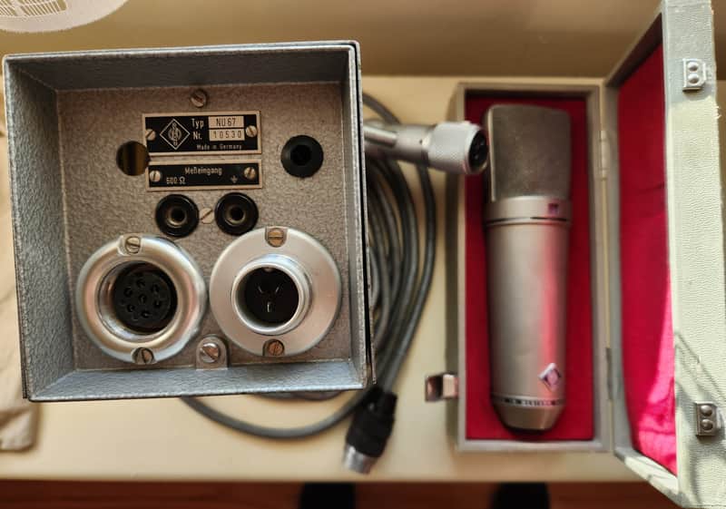 Vintage Neumann U67,Power supply & stand mount cable image 1