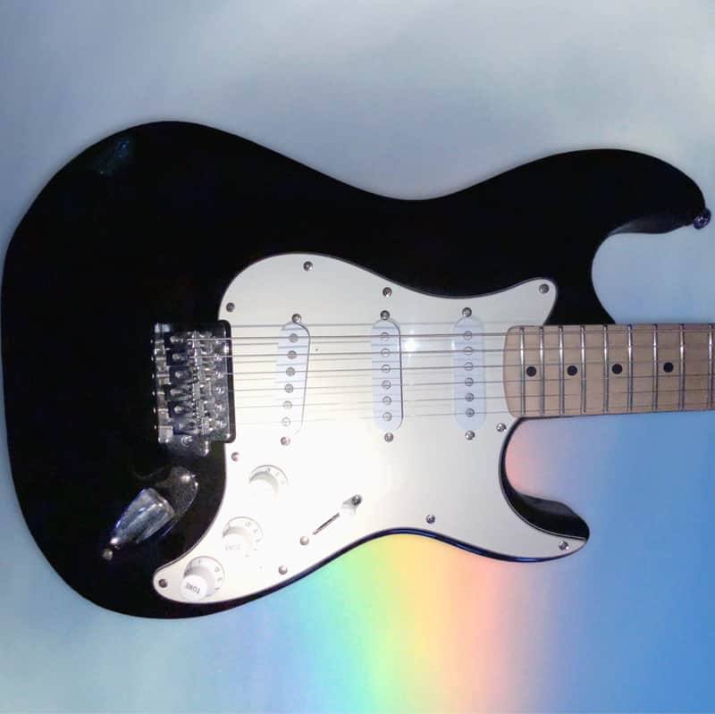 ⚠️ Silvertone Strat 90’s - Glossy Black ⚠️ image 1