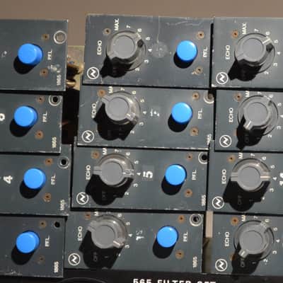 Neve Vintage 1865 modules (18) 1970's neve grey for parts or project image 2