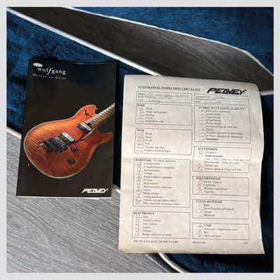 Peavey Wolfgang USA standard 1999 (Ivory White & Birds Eye Maple Neck/Fretboard) image 7