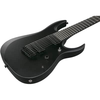 Ibanez RGDRB71 Iron Label 7 String - Black image 4