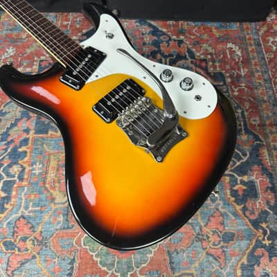 *Video* Mosrite Super Excellent ’65 MKI Kurukumo 3 Tone Sunburst MIJ - 1990's image 11