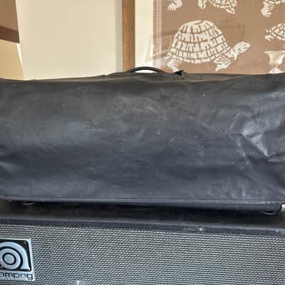 Ampeg '69-'70 - Blue line 55W tube 2ch amp with Ampeg 4x12 cab, dolly & original head cover image 5