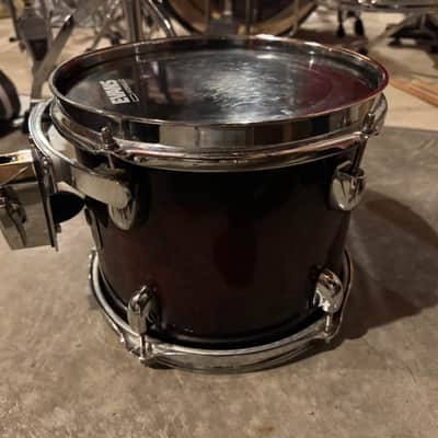 Gretsch Catalina Maple Square Badge 7x10" Rack Tom 2015 - Present - Deep Cherry Burst image 4
