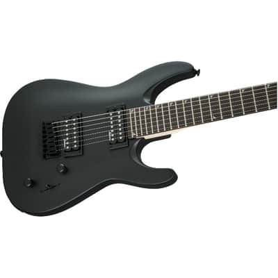 Jackson JS Series Dinky Arch Top JS22-7 DKA HT, Amaranth Fingerboard, Satin Black image 7