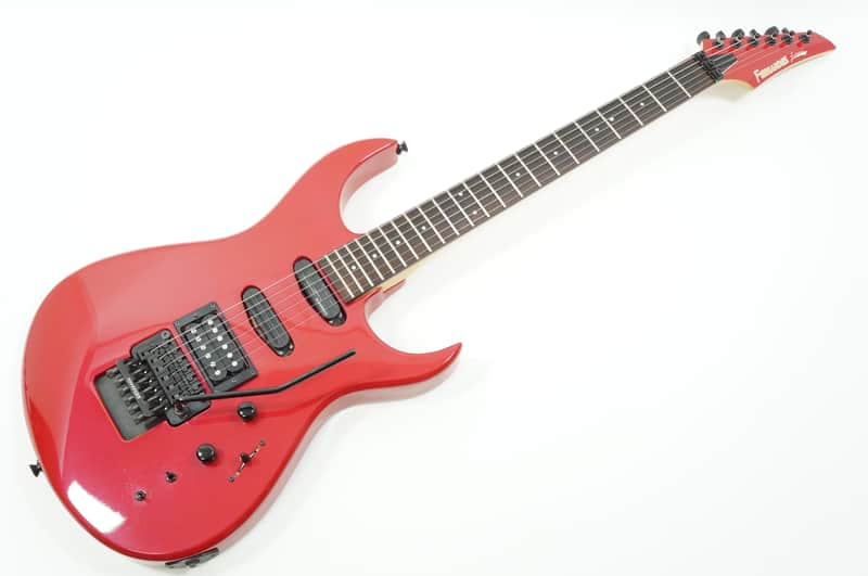 Fernandes FRS-100 REVOLVER SUSTAINIAC 18V SUSTAINER METALLIC RED