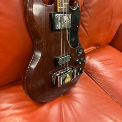 1971 Gibson EB-3 with Slotted Headstock Cherry image 2