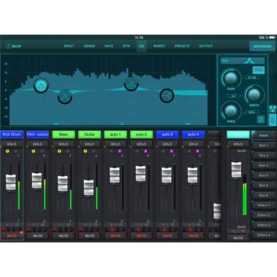 Behringer XAir XR18 18-Channel 12-Bus Portable Digital Mixer for iPad or Android Tablet, with Integrated Wi-Fi, 16 Midas-Designed Preamps image 18