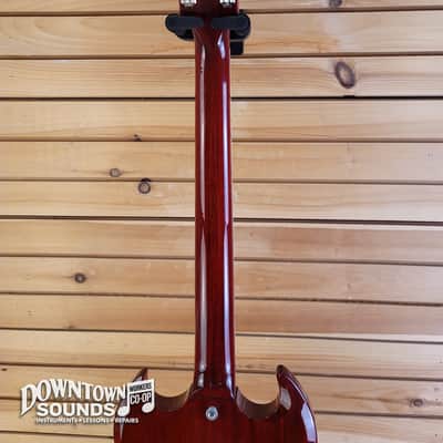 2025 Gibson SG Special P90 Electric Guitar with Gator 4G Gig Bag - Vintage Cherry, 6lbs 11oz image 5