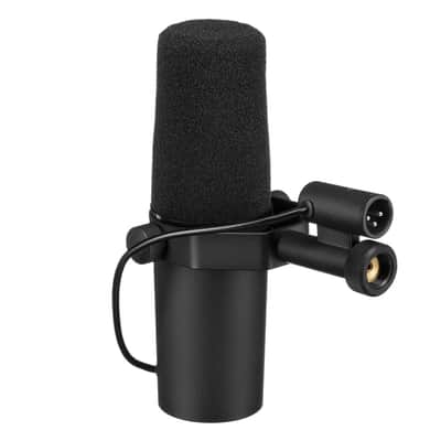 Shure SM7B Cardioid Dynamic Vocal Microphone with Rode PSA1 Boom Arm, XLR Cable & 10-Pack Straps Bundle image 4