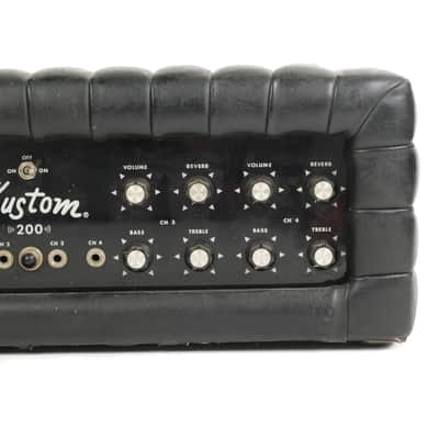 Kustom K200-5 Head Owned by Frank Iero image 5