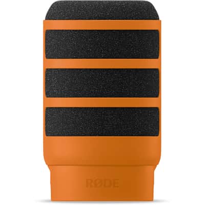 RODE WS14 Deluxe Pop-Filter for PodMic/PodMic USB, Orange image 1