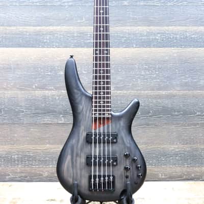 Ibanez SR605E Standard Black Stained Burst Nordstrand Big Break Pickups Electric Bass image 2