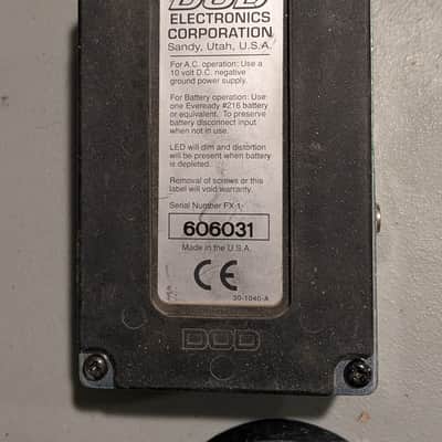 DOD FX51 Juice Box 1996 - 1997 - Metallic Green image 2