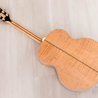 1993 Gibson J-200 Special Edition Ren Ferguson Antique Natural Spruce + Maple, 1 of 36, Near-Mint w/ Case, CoA image 14