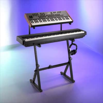 On-Stage KS1365 Z-Style Keyboard Stand With Second Tier image 7