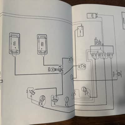 Vox V261 Guitar Service Information 1969 Schematic Layout image 3