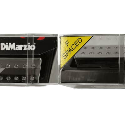 DiMarzio DP259 Titan Bridge Humbucker F-spaced W/Nickel Cover image 5