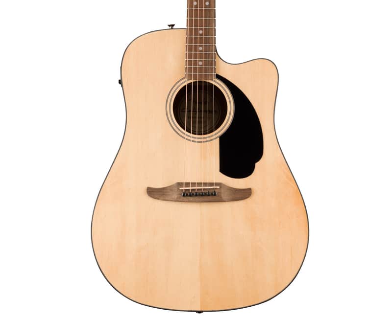 Fender California Standard Redondo CE Acoustic Guitar in Natural image 1